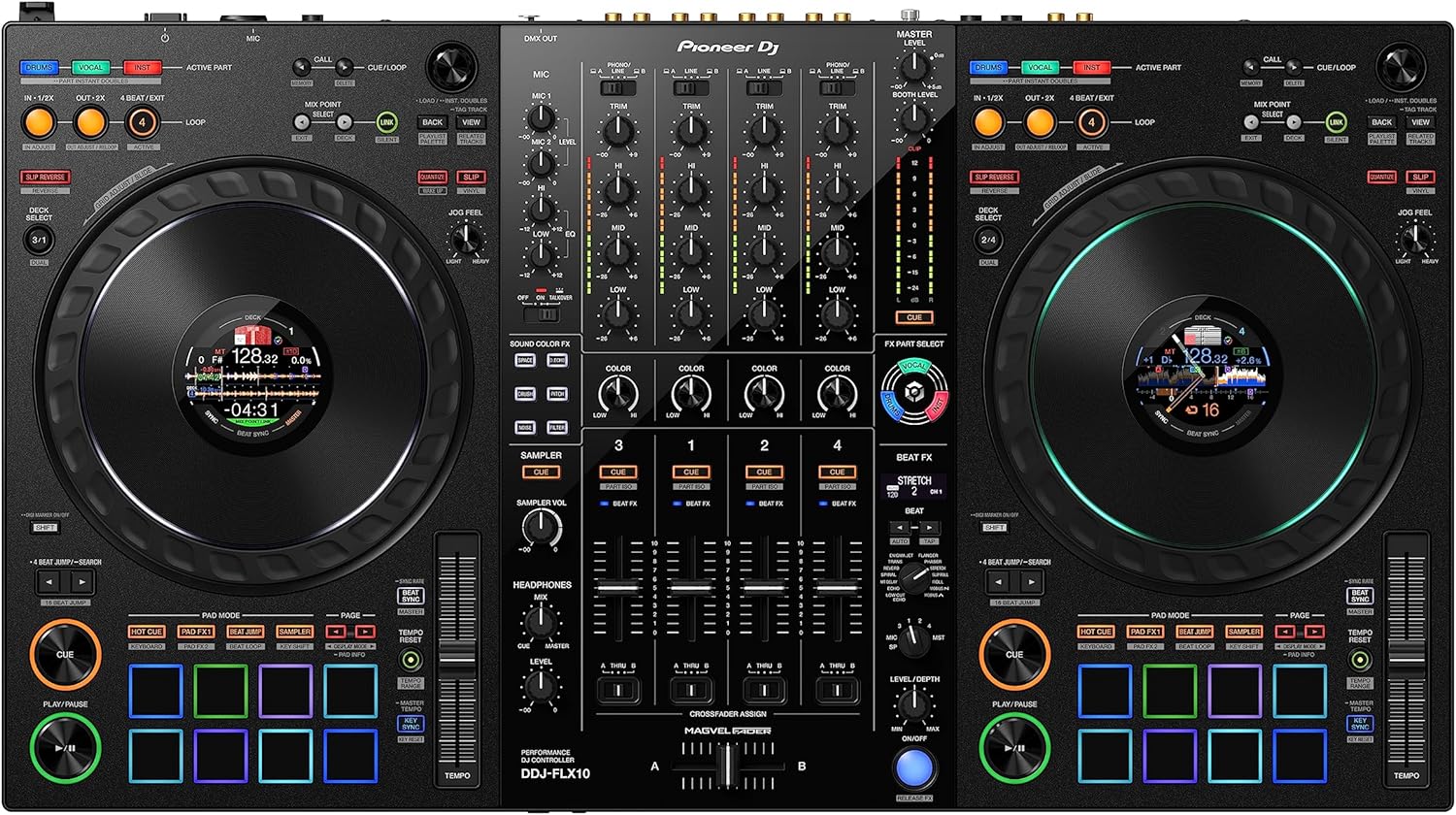 Amazon - Pioneer DJ DDJ-FLX10 4