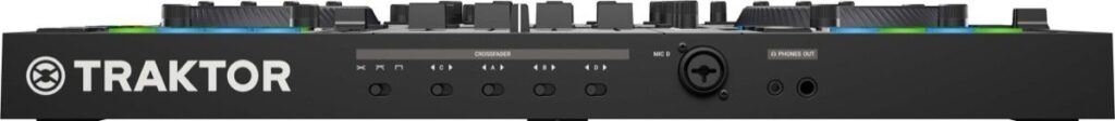 Traktor Pro 3 interface with Traktor Kontrol S4 MK3 front
