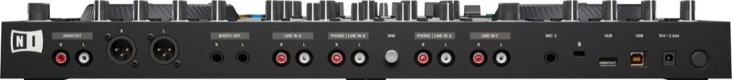 Traktor Pro 3 interface with Traktor Kontrol S4 MK3 back