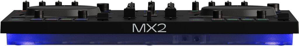 Traktor MX2 LED feedback system bottom lighting"