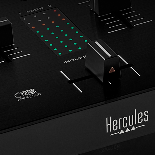 Hercules DJControl T10 mixer section with InduXfader crossfader